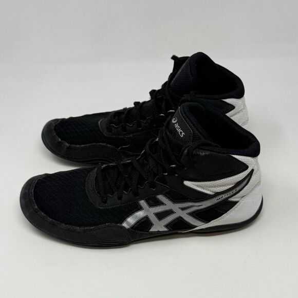Asics Matflex 6 Wrestling Shoes Mens 8.5 Black White Lightweight Sneakers MMA main image 10